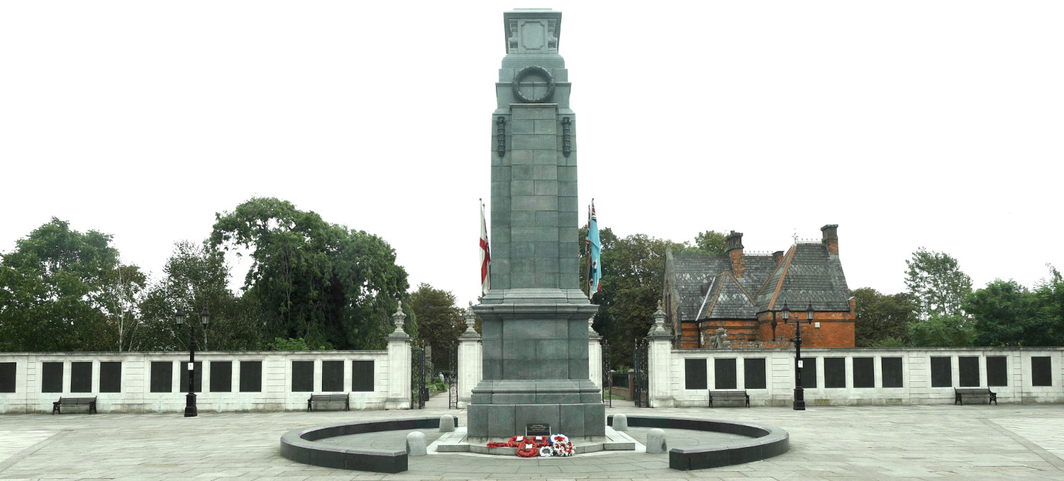 Middlesbrough's cenotaph on Linthorpe Road