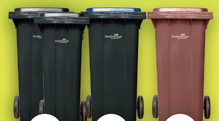 The new bin line-up